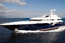 Yacht SYCARA V - Profile Running